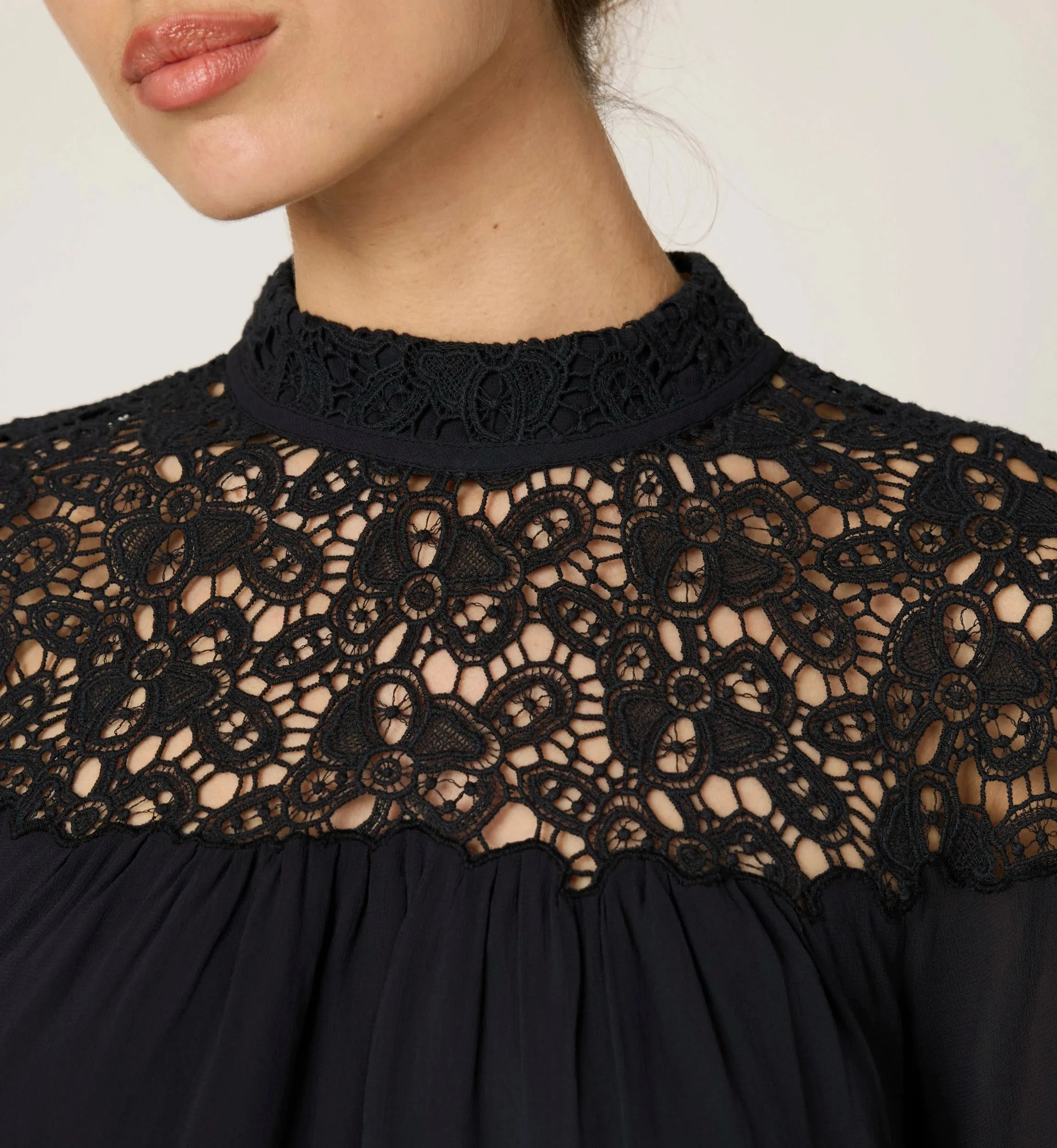 Eloise Blouse- Black sold by Illie & Co product image thumbnail 3