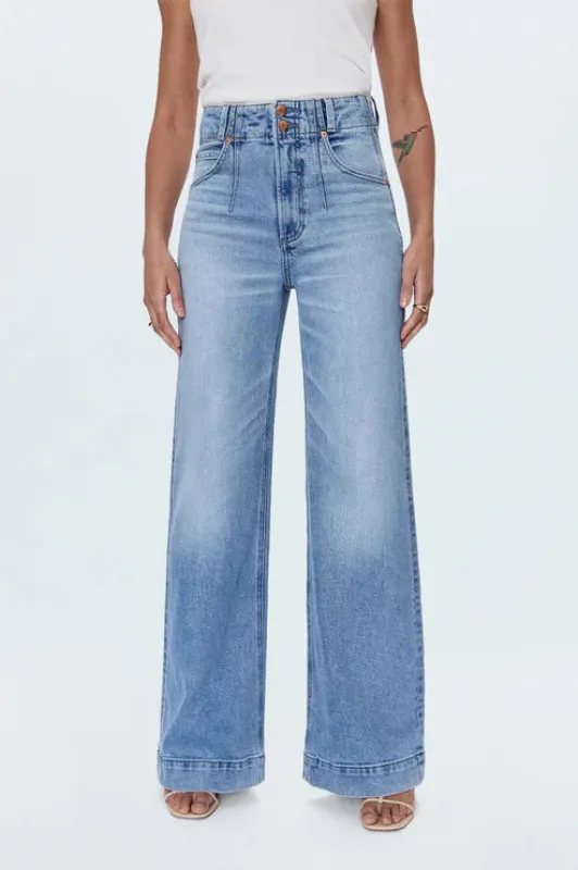 Lana High Rise Ultra Wide Leg Jean- Terrace made by Pistola