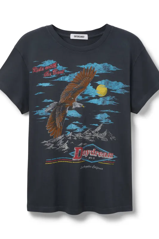 Daydreamer MFG Co Tour Tee- Vintage Black made by Daydreamer