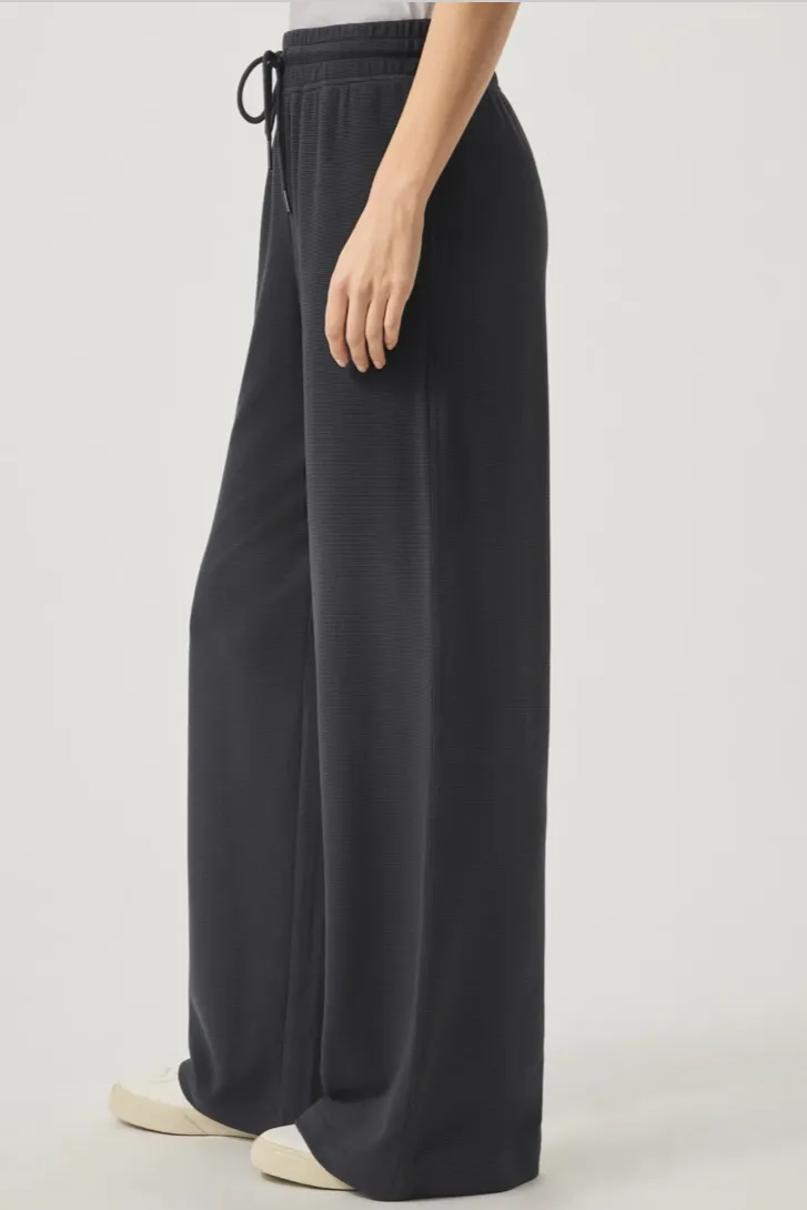 Waffle Scuba Pant- Lead sold by Illie & Co product image thumbnail 2