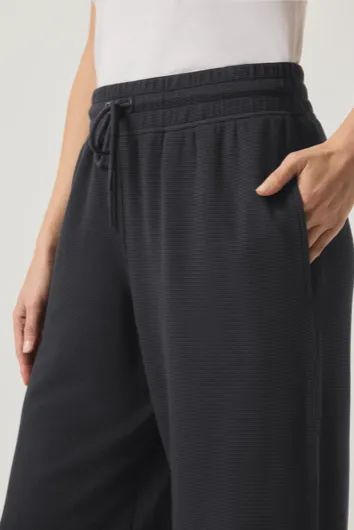 Waffle Scuba Pant- Lead sold by Illie & Co product image thumbnail 4