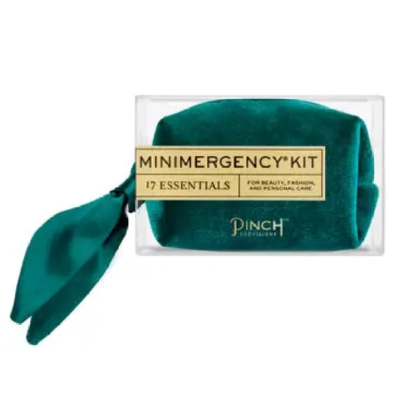 Velvet Pouch Minimergency Kit made by Illie & Co