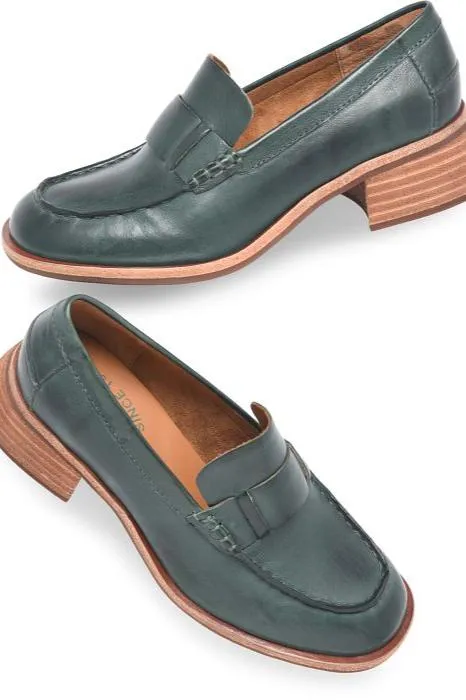Kya Loafer—Green sold by Illie & Co
