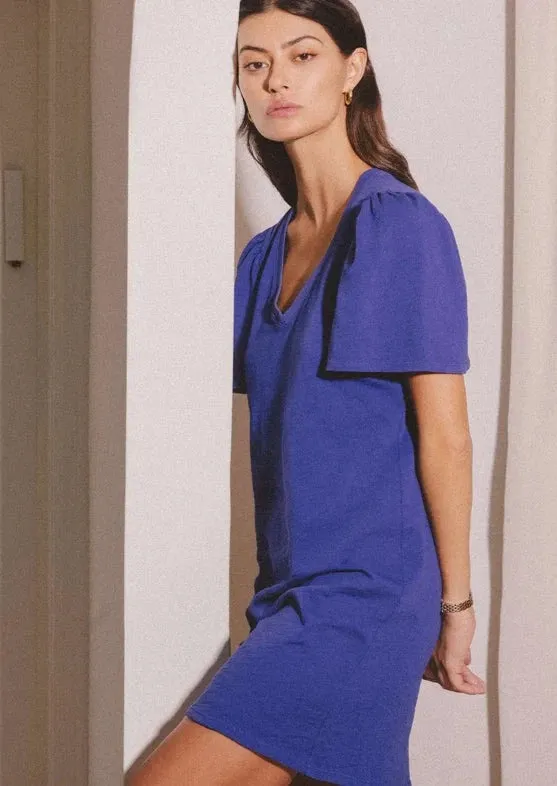 Mallory Flutter Sleeve Dress- Cobalt Blue **Final Sale** sold by Illie & Co product image thumbnail 2