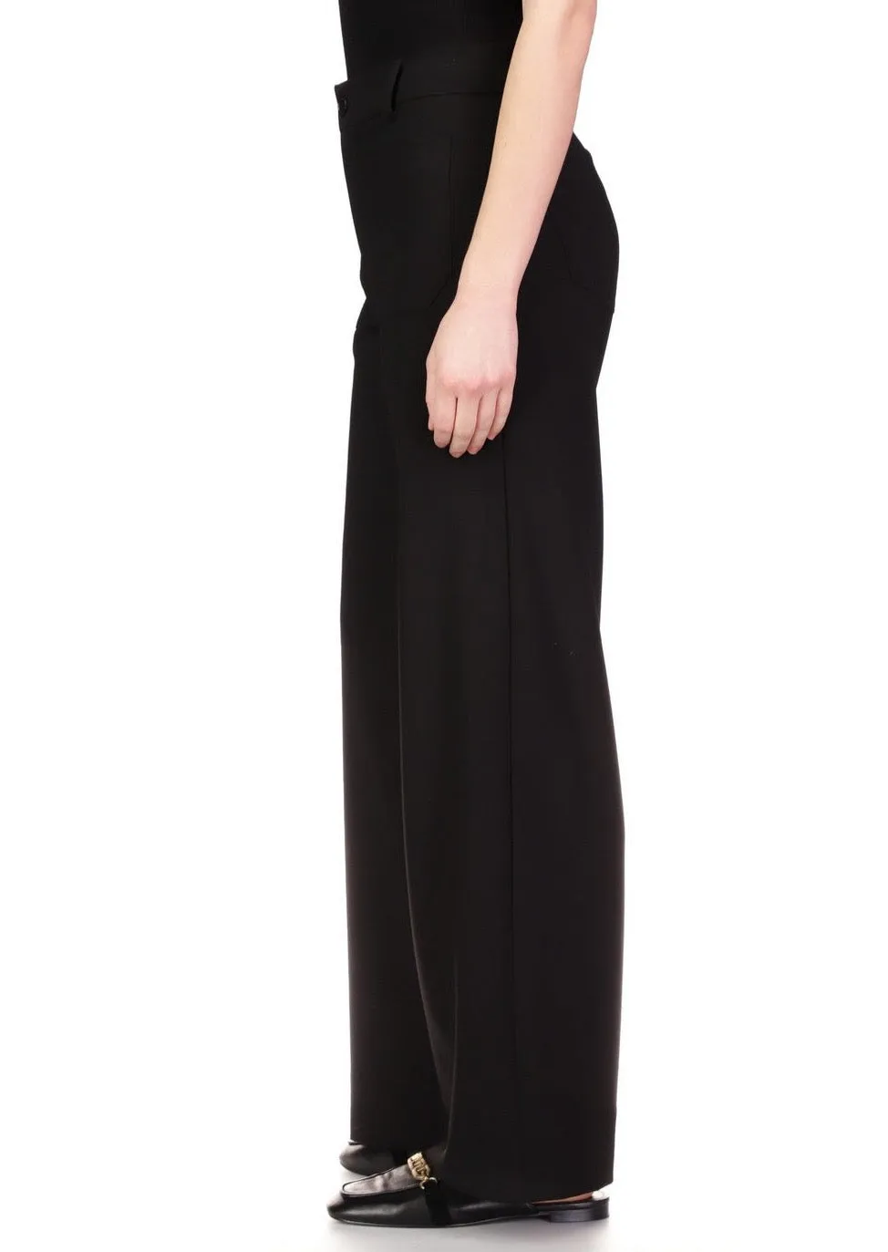 Marine Wide Leg Trouser- Black sold by Illie & Co product image thumbnail 2