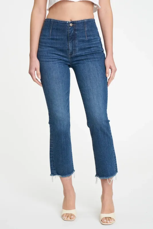 Shy Girl Kick Flare Denim- Infinity **FINAL SALE** made by Daze
