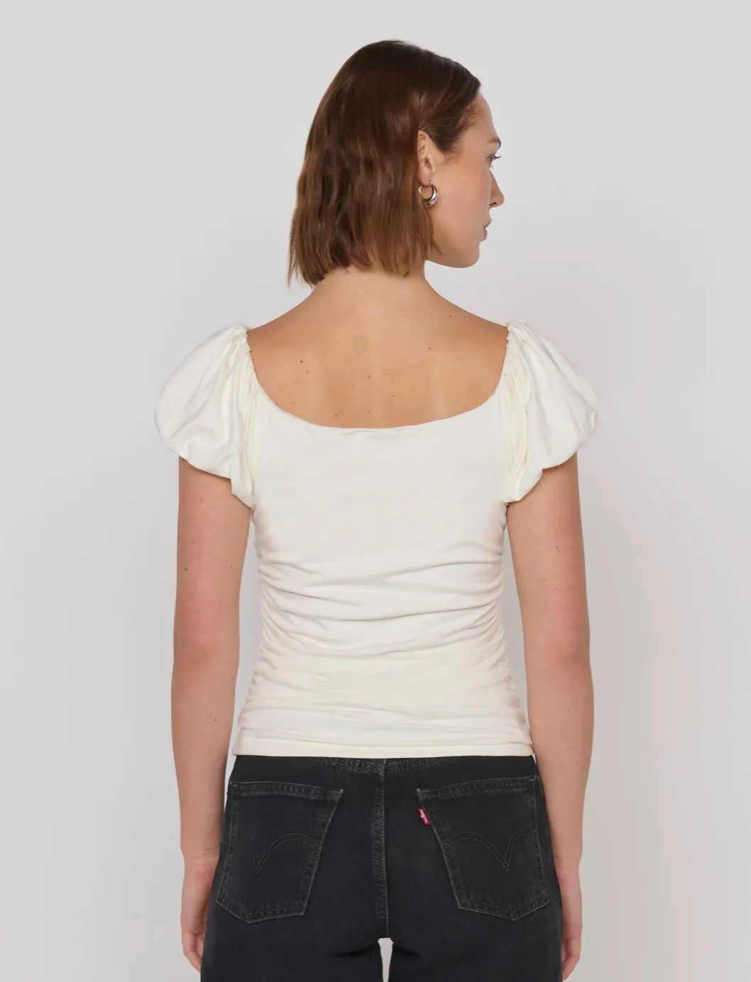 The Angelica Top- Porcelain sold by Illie & Co product image thumbnail 3
