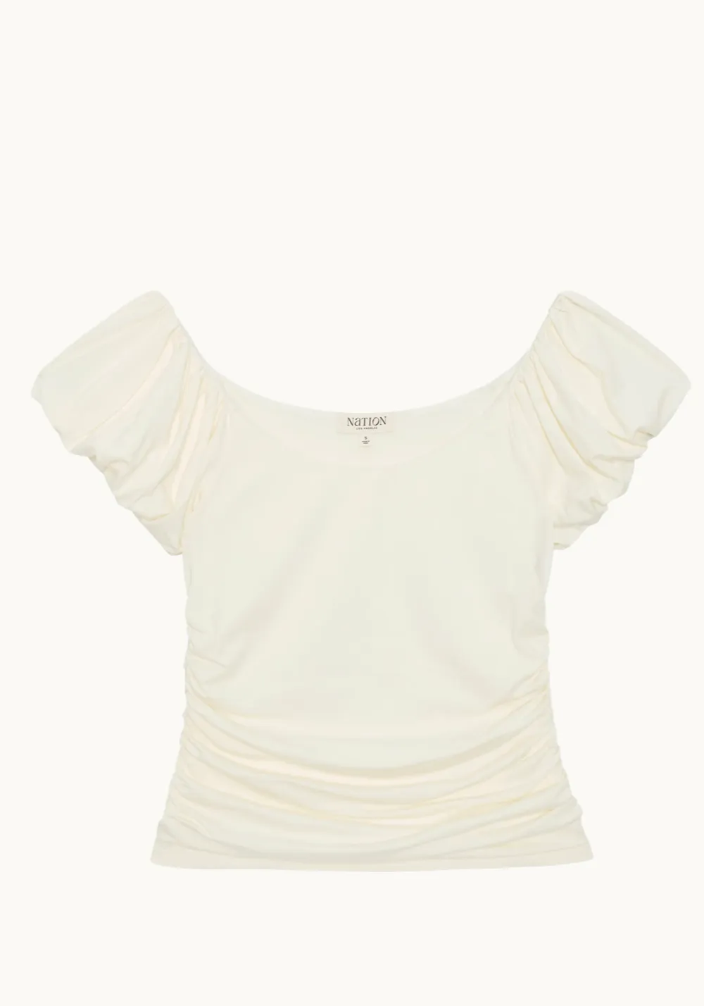 The Angelica Top- Porcelain sold by Illie & Co product image thumbnail 4