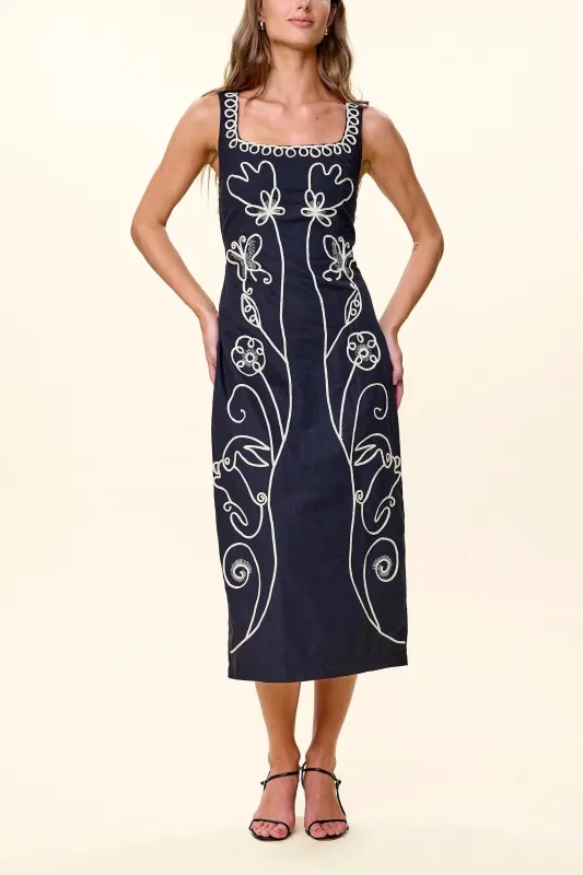 Ruxandra Midi Dress made by Cleobella