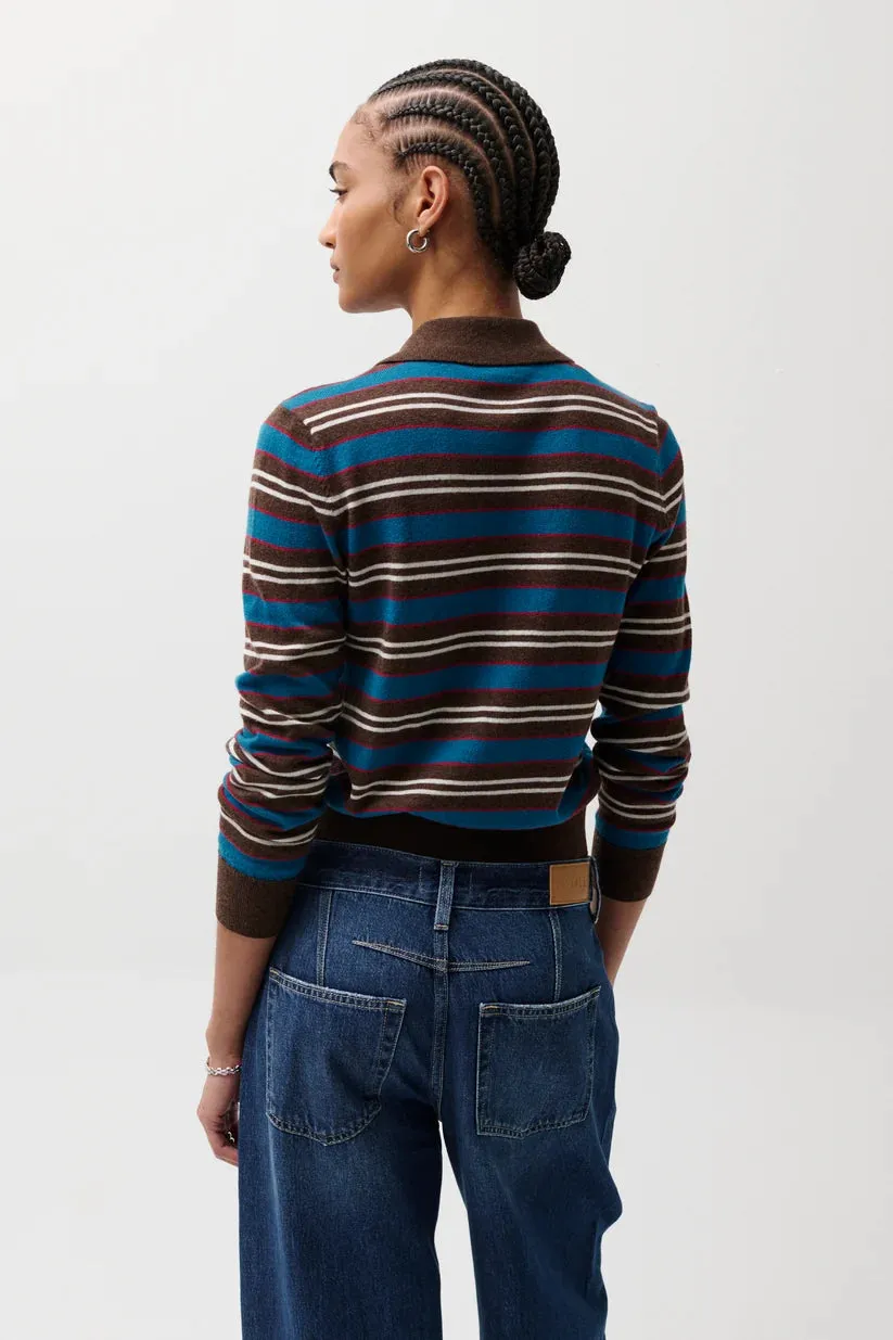 Lyvia Long Sleeve Merino Polo Cardigan **SALE** sold by Illie & Co product image thumbnail 3