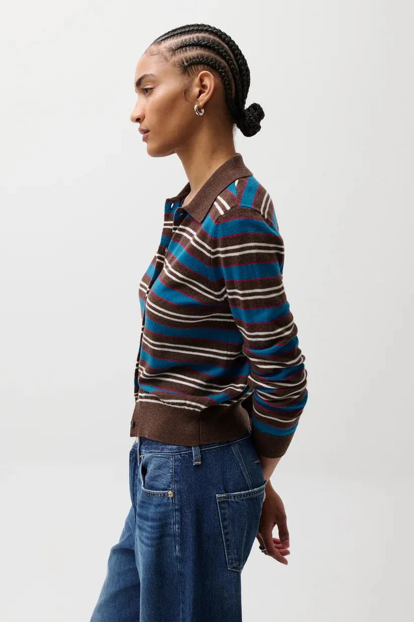 Lyvia Long Sleeve Merino Polo Cardigan **SALE** sold by Illie & Co product image thumbnail 2
