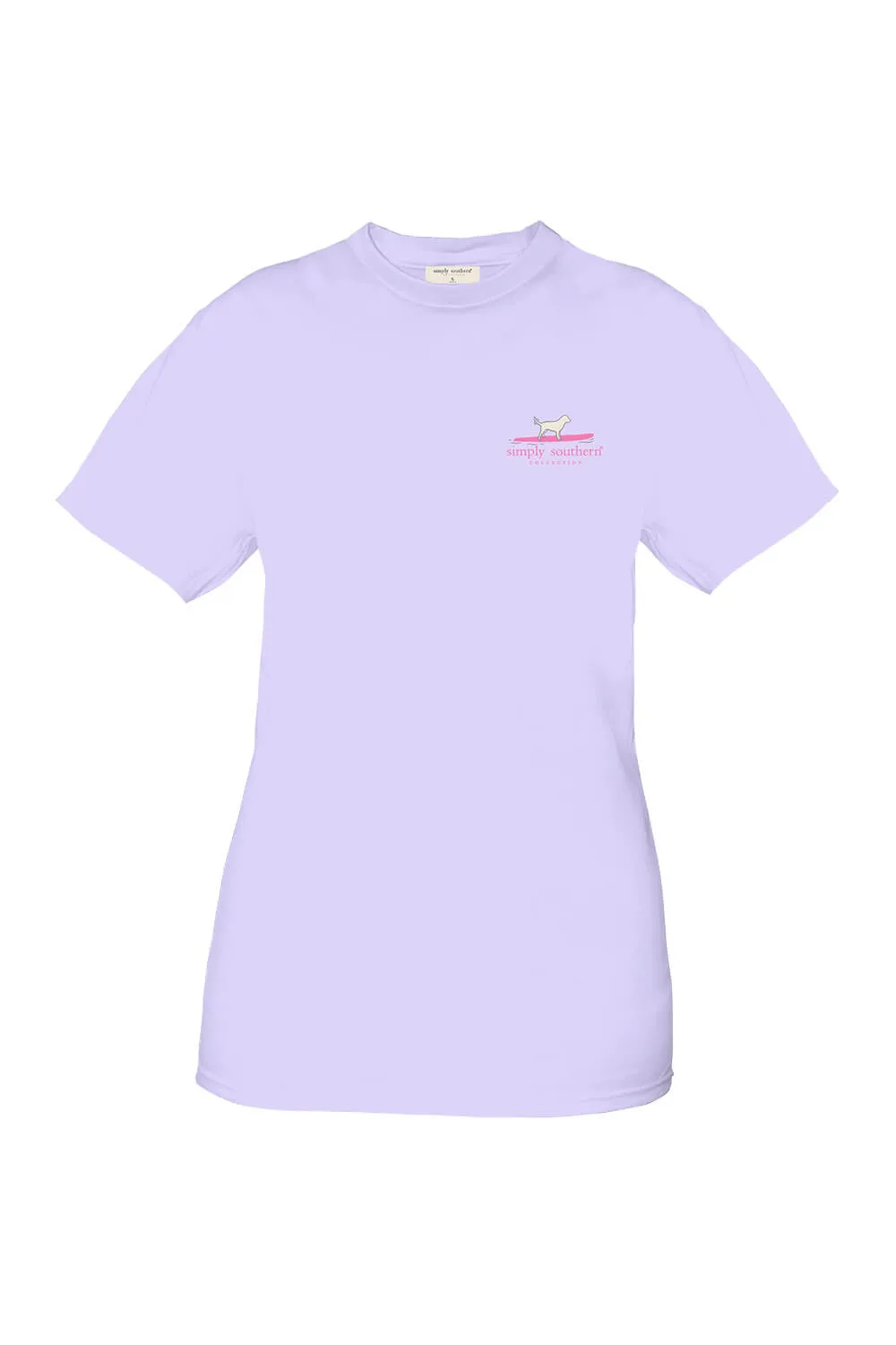 Simply Southern Plus Size Best Life T-Shirt for Women in Purple | EXT-SS-BESTLIFE-ASTER sold by Glik’s product image thumbnail 2