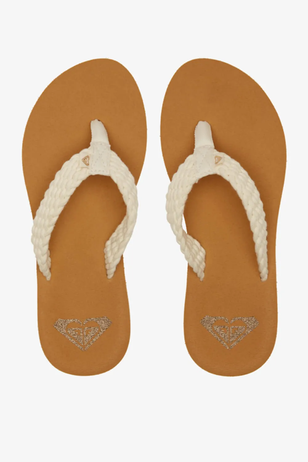 Roxy Porto Platform Sandals for Women in Brown/Cream | ARJL101168-CRE sold by Glik’s product image thumbnail 5