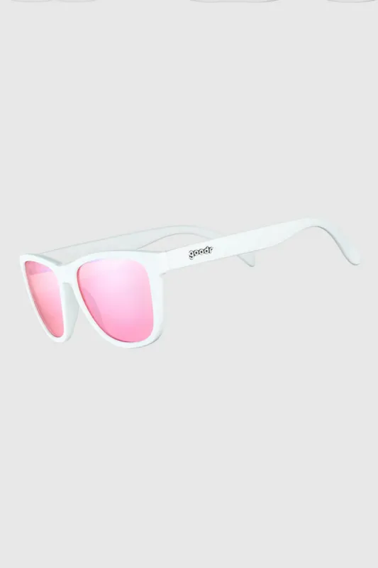 Goodr Au Revoir Gopher OG Sunglasses in White | FOG-WH-RS1-RF sold by Glik’s