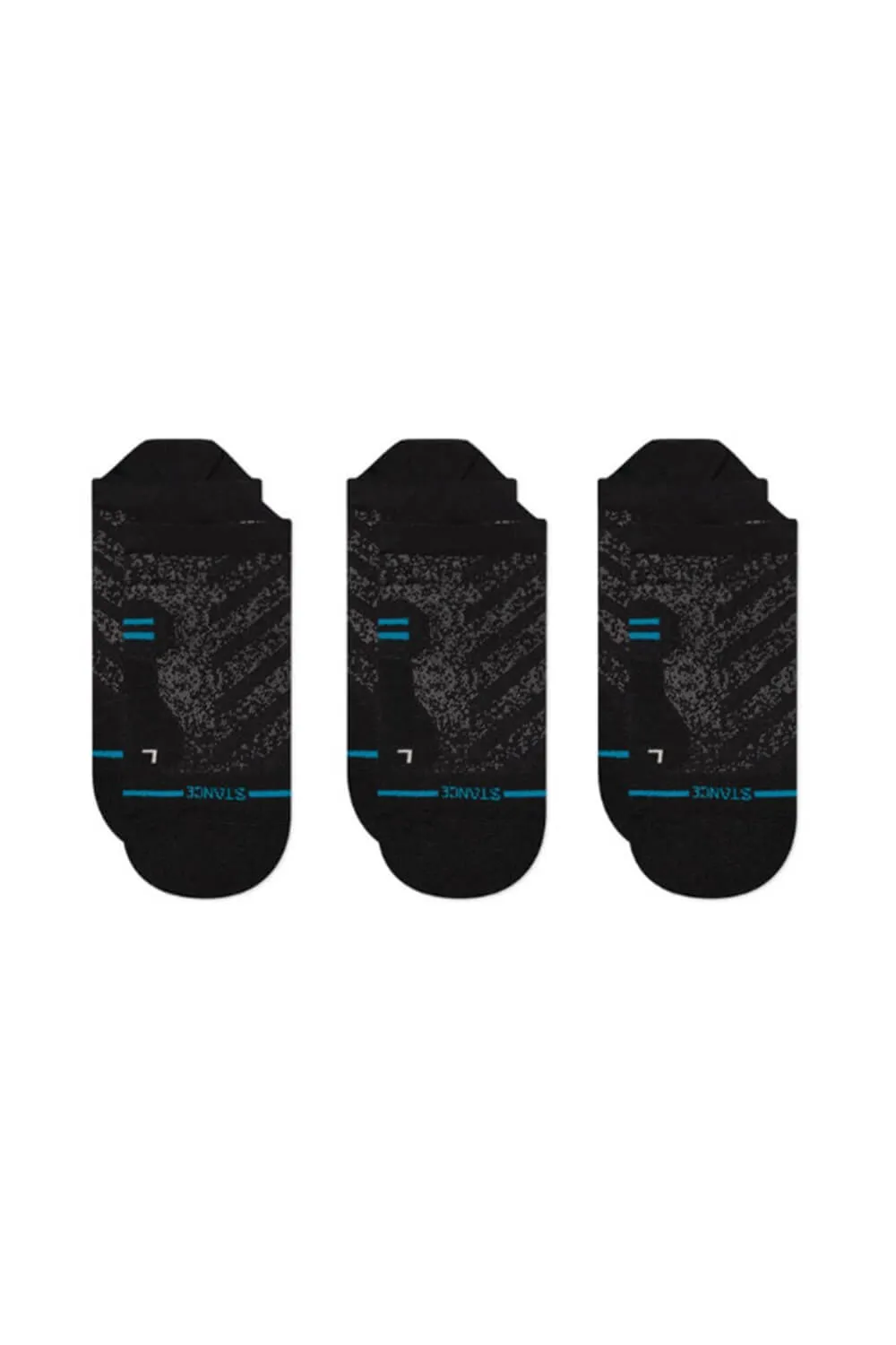 Stance Run Ultra-Light 3 Pack Tab Socks for Men in Black | A218A23FUT-BLK sold by Glik’s