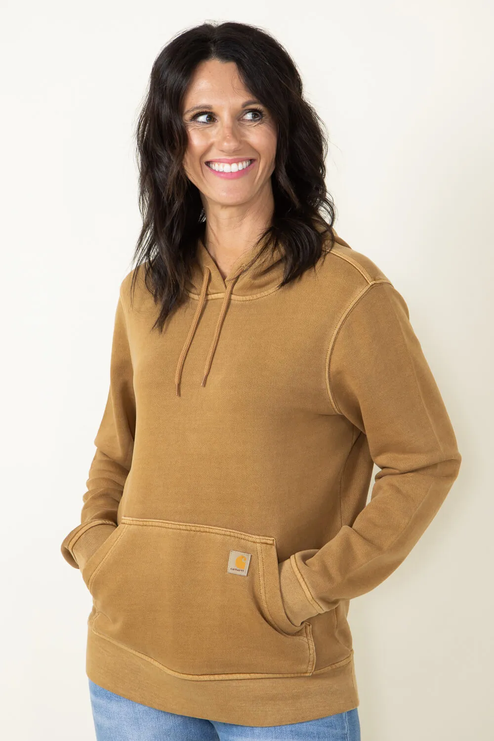 Carhartt Icon Hoodie for Women in Brown | 106178-BRN sold by Glik’s
