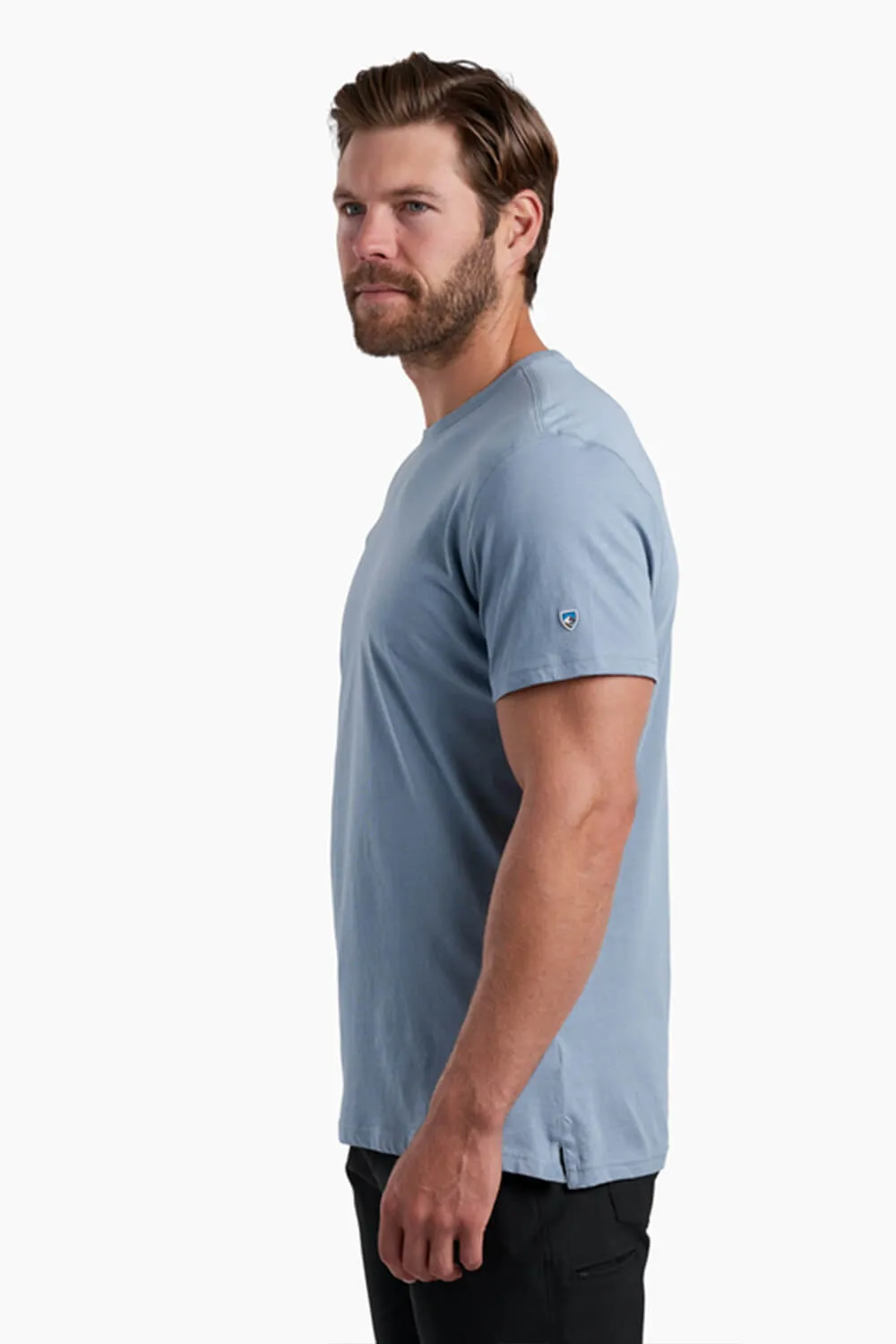 Kuhl Superair T-Shirt for Men in Blue | 7476-MNBL-MINERALBLUE sold by Glik’s product image thumbnail 3