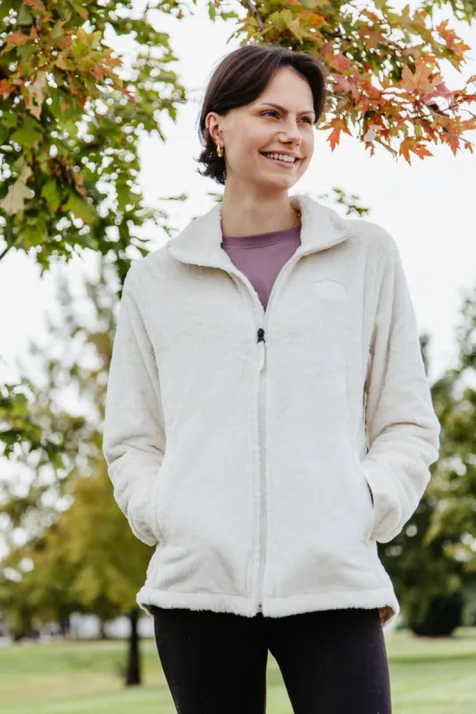 The North Face Osito Jacket for Women in White | NF0A7UQJ-N3N sold by Glik’s