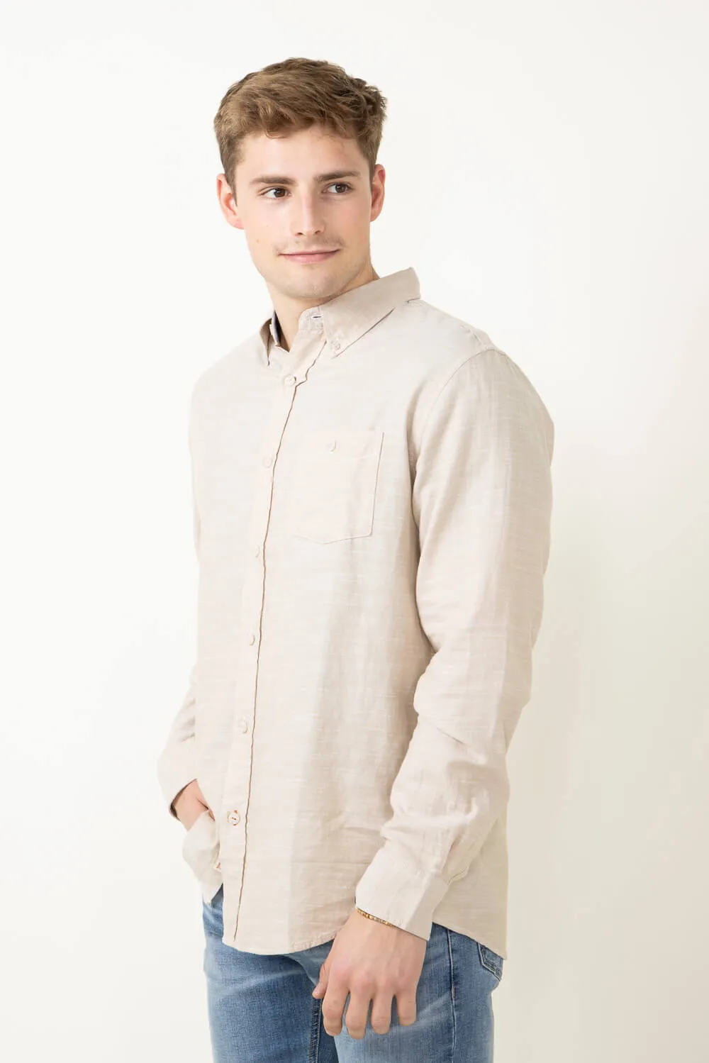 Weatherproof Vintage Country Twill Shirt for Men in Brown | S2485503GK-STARFISH sold by Glik’s product image thumbnail 4