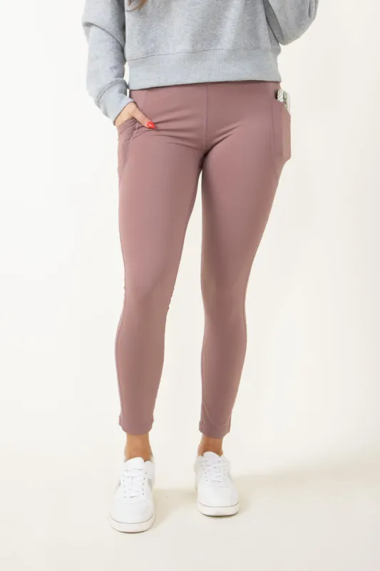 By Together Finish Line Active Leggings for Women in Mauve | A1006-0924 sold by Glik’s