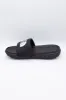 The North Face Never Stop Cush Slides for Men in Black | NF0A8A90-KX7 sold by Glik’s