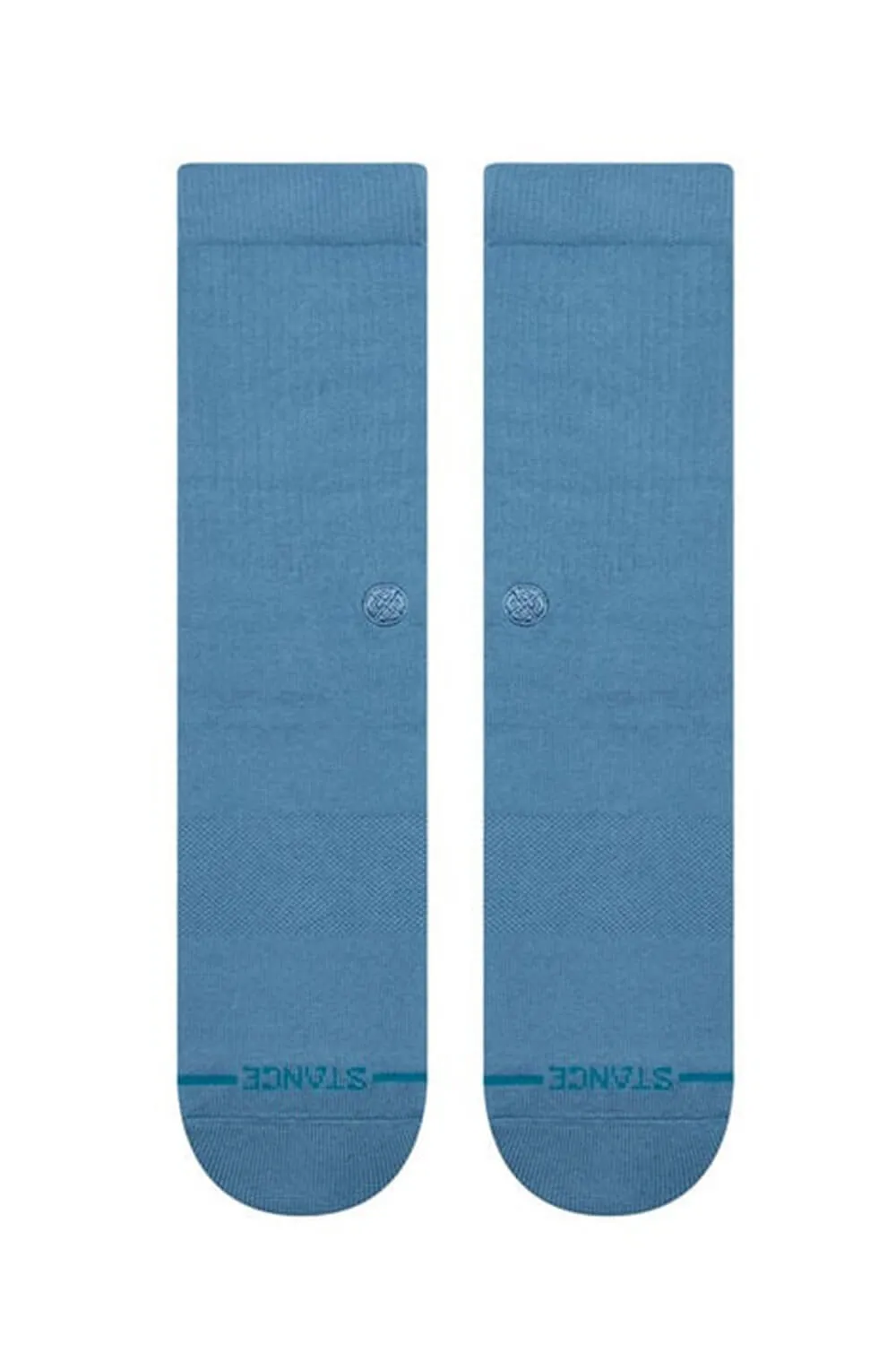 Stance Icon Crew Socks for Men in Blue Steel | M311D14ICO-BLS sold by Glik’s product image thumbnail 2