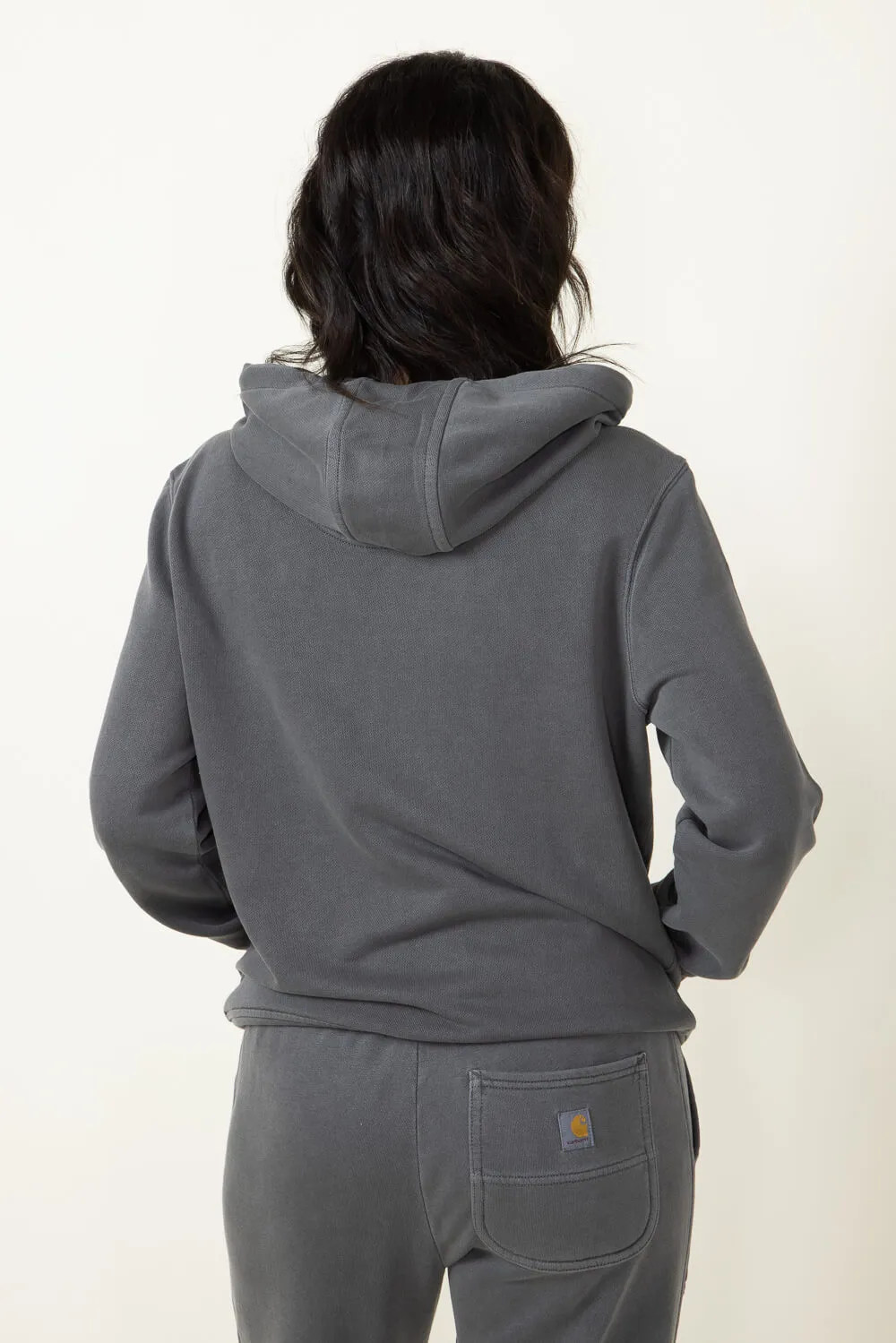 Carhartt Icon Hoodie for Women in Grey | 106178-029 sold by Glik’s product image thumbnail 2