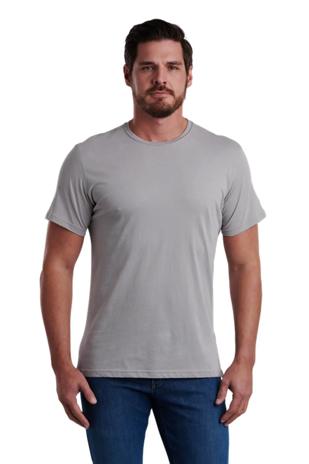 Kuhl Superair T-Shirt for Men in Light Grey | 7476-CLGR sold by Glik’s