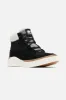 Sorel Out N About IV Mid Sneakers for Women in Black Sea Salt | 2088201-010 sold by Glik’s