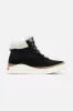 Sorel Out N About IV Mid Sneakers for Women in Black Sea Salt | 2088201-010 sold by Glik’s