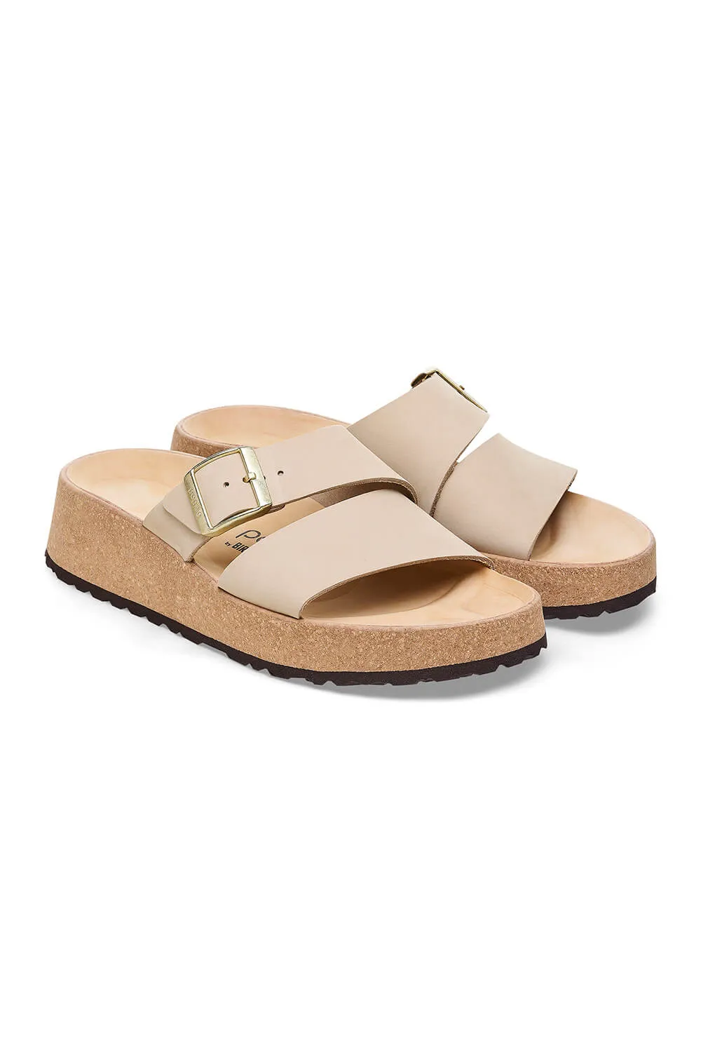 Papillio by Birkenstock Almina Nubuck Leather Sandals for Women in Sandcastle | 1026974 sold by Glik’s product image thumbnail 2
