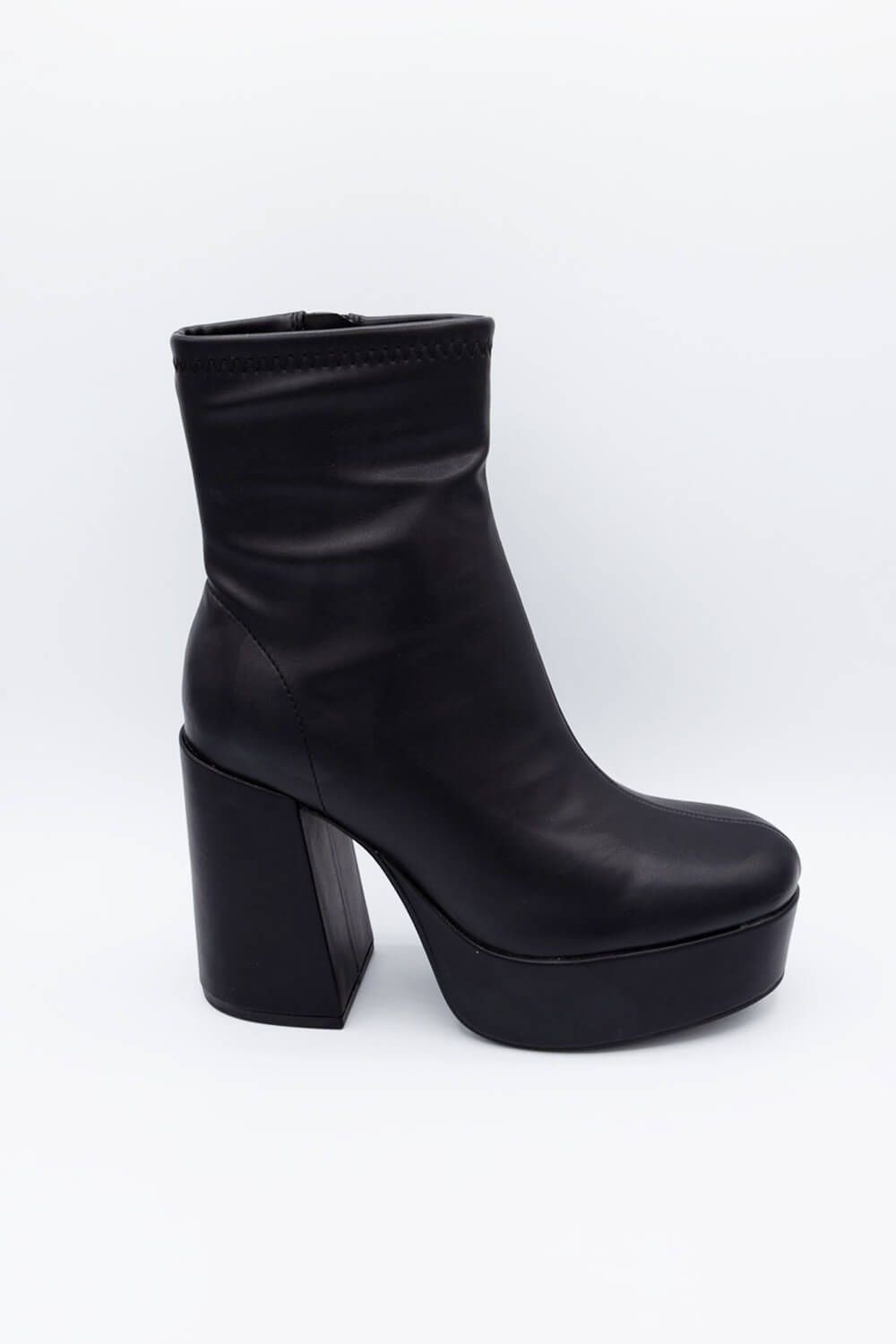 Soda Assign Platform Booties for Women in Black | ASSIGN-S BLACK sold by Glik’s product image thumbnail 2