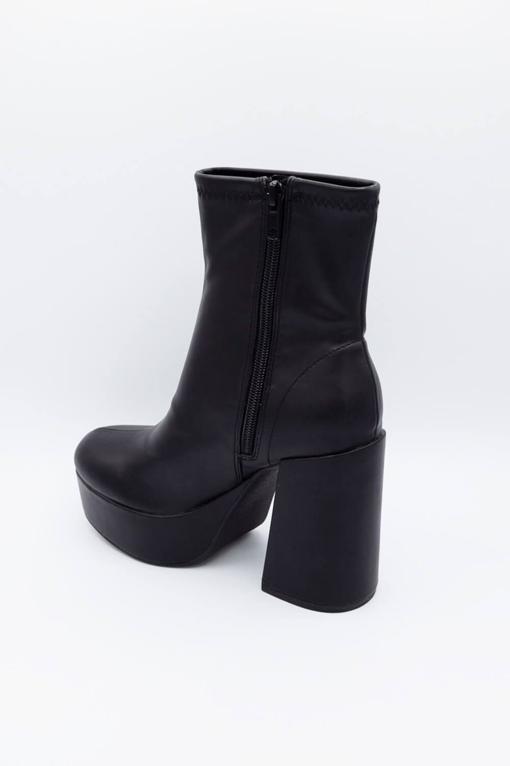 Soda Assign Platform Booties for Women in Black | ASSIGN-S BLACK sold by Glik’s product image thumbnail 5