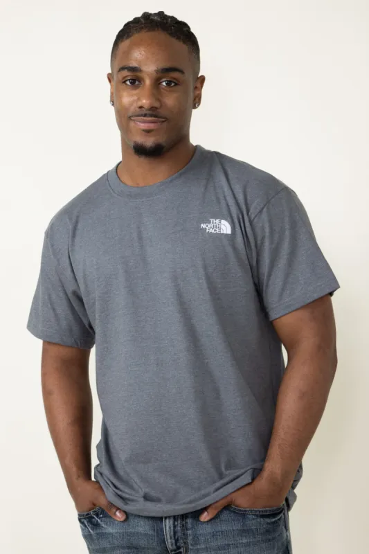 The North Face Evolution Box Fit T-Shirt for Men in Medium Grey Heather  | NF0A84GD-GAZ-GRY sold by Glik’s