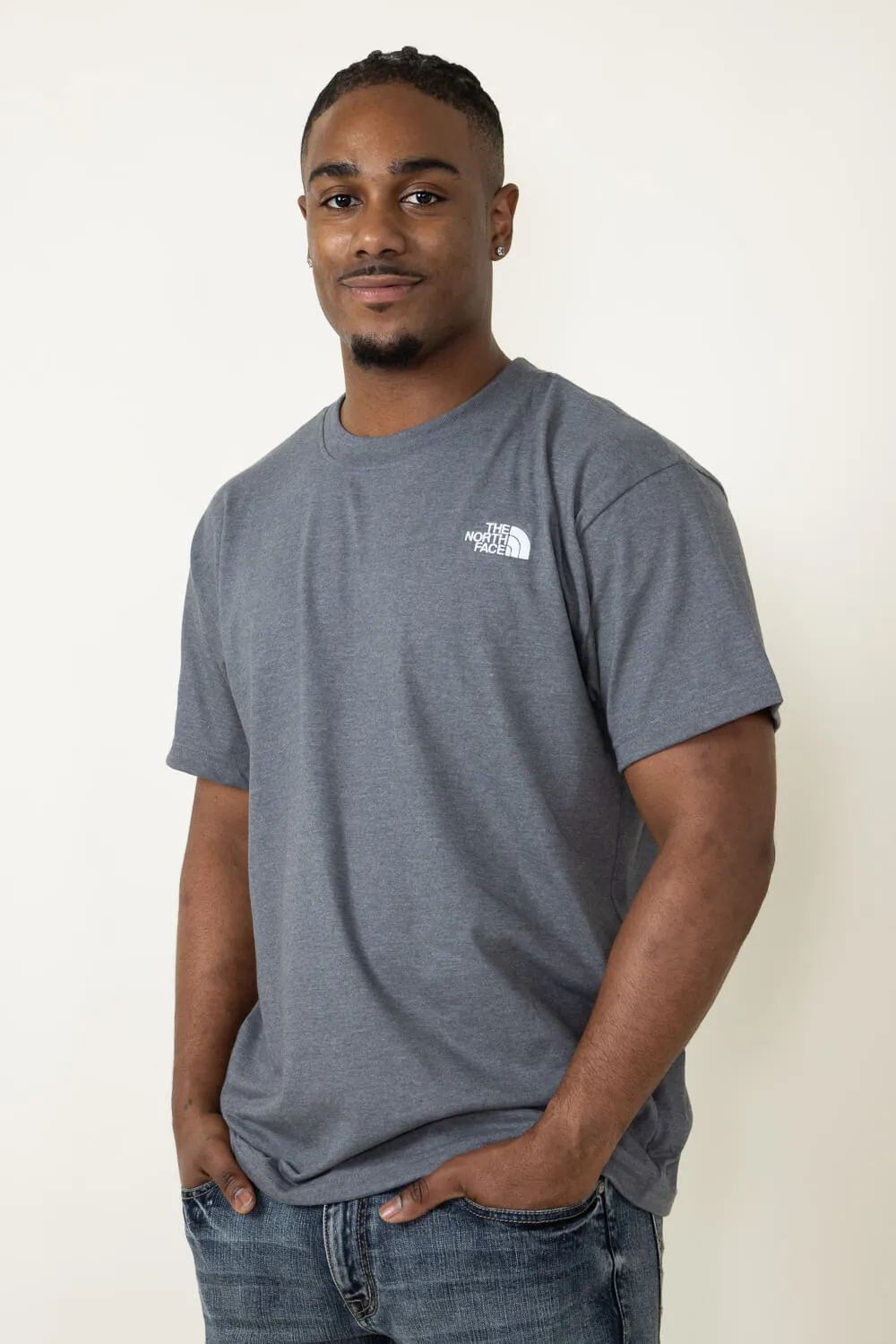 The North Face Evolution Box Fit T-Shirt for Men in Medium Grey Heather | NF0A84GD-GAZ-GRY sold by Glik’s product image thumbnail 4