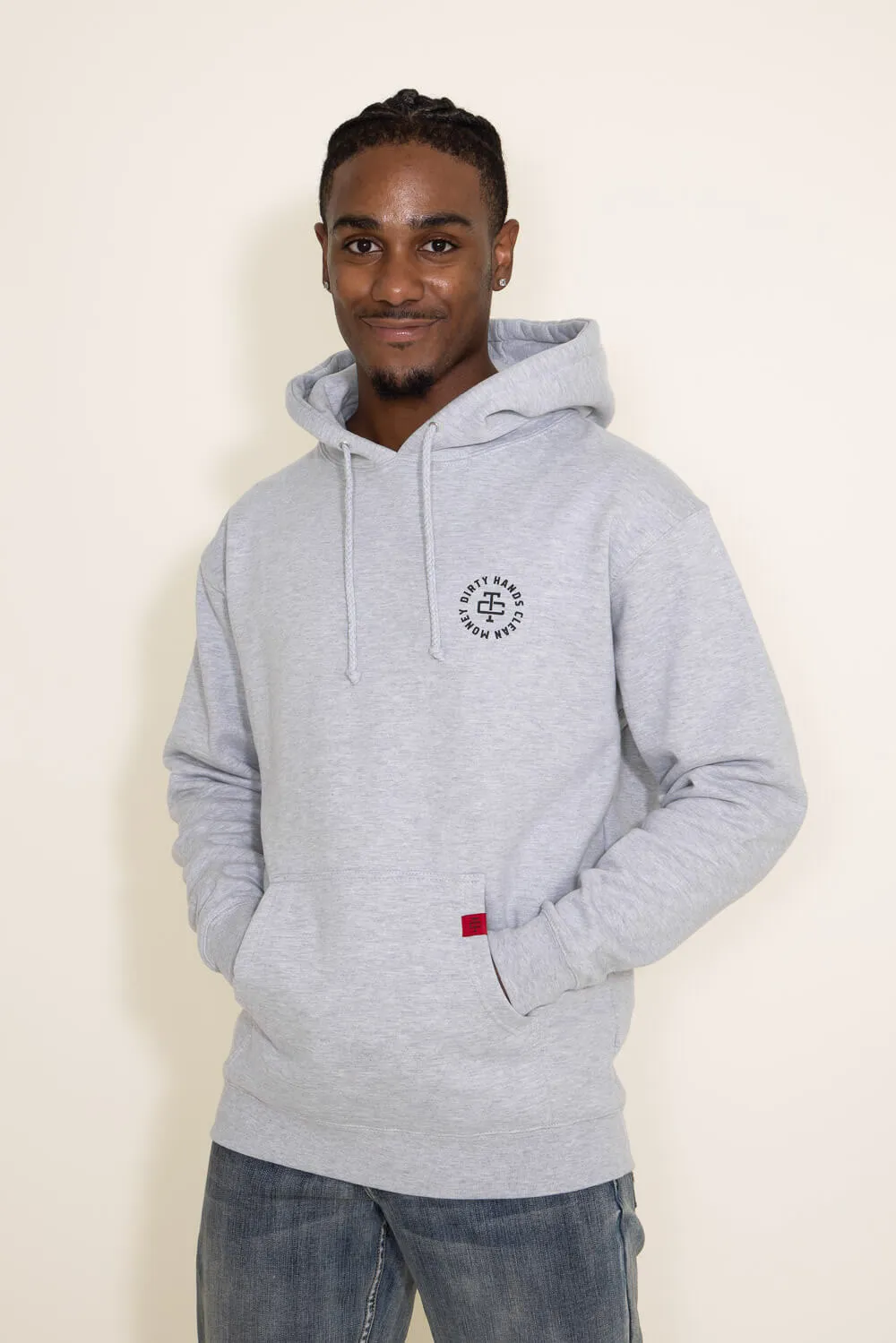 Troll Co. Twisting Wrenches Hoodie for Men in Grey | TC1036-NICKEL sold by Glik’s product image thumbnail 4