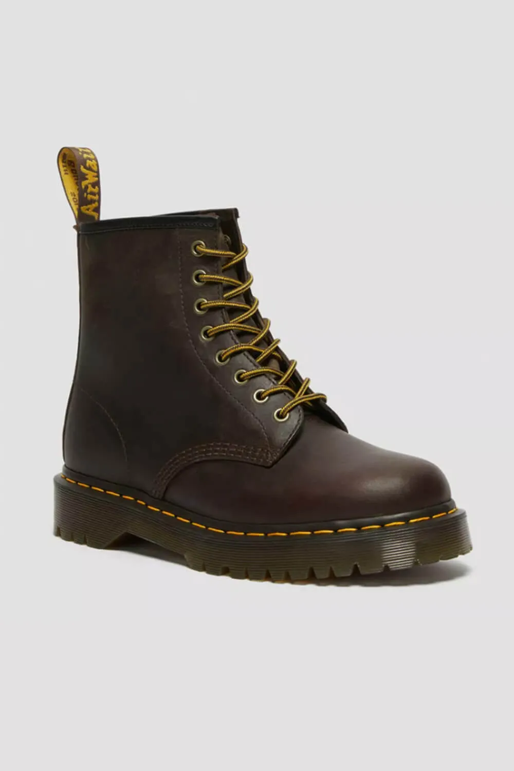 Dr. Martens 1460 Bex Crazy Horse Boots for Women in Dark Brown | 27894201 sold by Glik’s
