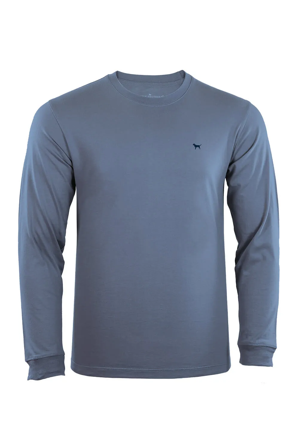 Simply Southern Long Sleeve Lake Lab T-Shirt for Men in Blue | ULS-LAKE-BLUESY sold by Glik’s product image thumbnail 2