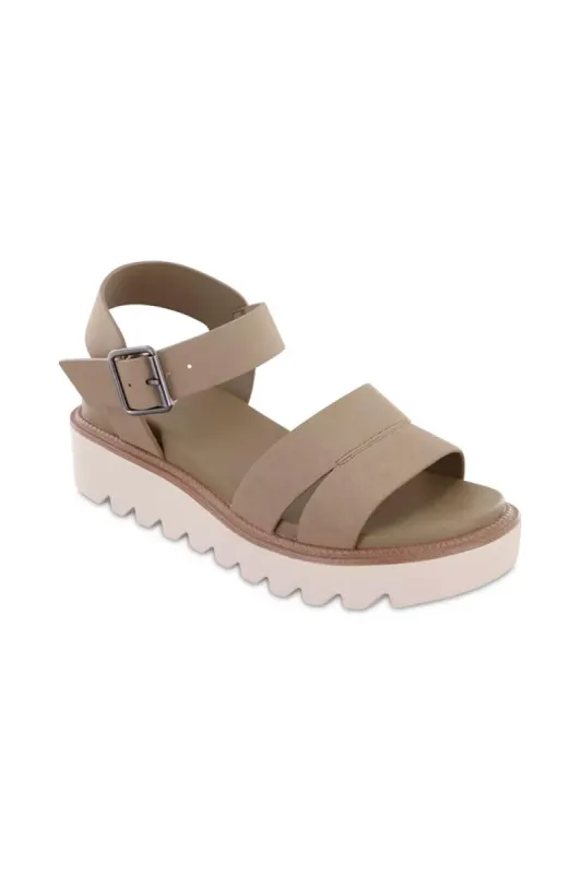 MIA Jovie Platform Sandals for Women in Sand | GS1425701-SAND sold by Glik’s