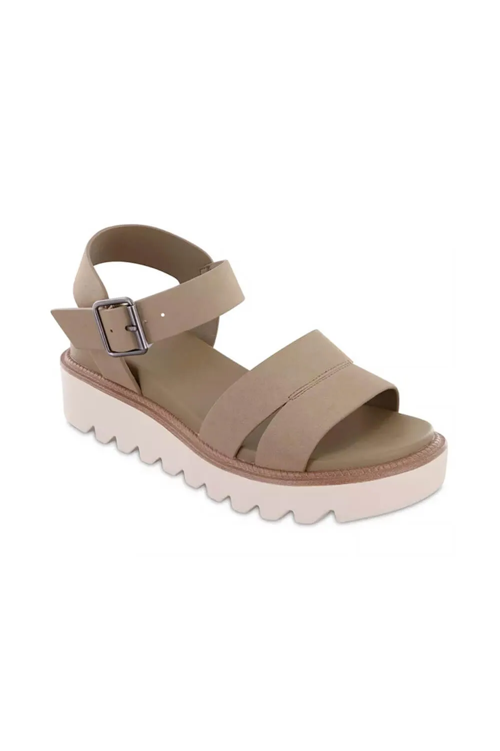 MIA Jovie Platform Sandals for Women in Sand | GS1425701-SAND sold by Glik’s