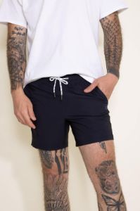 Party Pants Solid Sport Shorts for Men in Black | P12221527-BLK sold by Glik’s