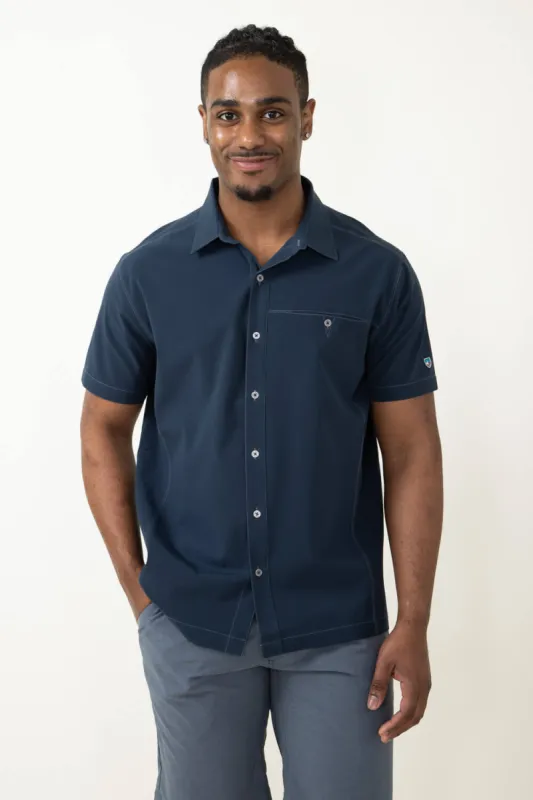 Kuhl Renegade Shirt for Men in Pirate Blue | 3069-PB sold by Glik’s