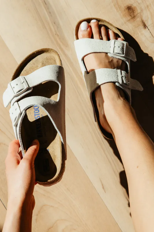 Birkenstock Arizona Sandals for Women in in Antique White | 1024554 sold by Glik’s