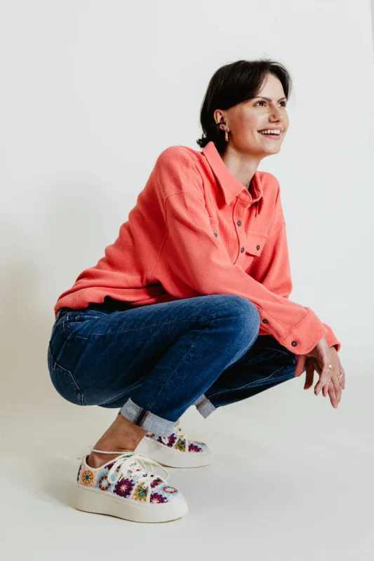 Eunina Frankie Mid Rise Girlfriend Jeans for Women | E0001870PT-PATCH sold by Glik’s