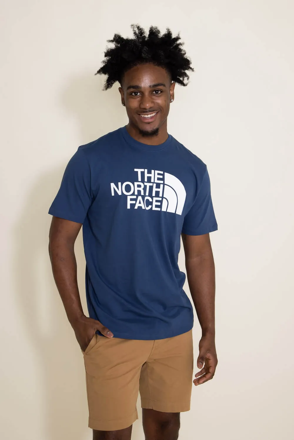 The North Face Half Dome T-Shirt for Men in Shady Blue | NF0A812M-VJY sold by Glik’s product image thumbnail 3
