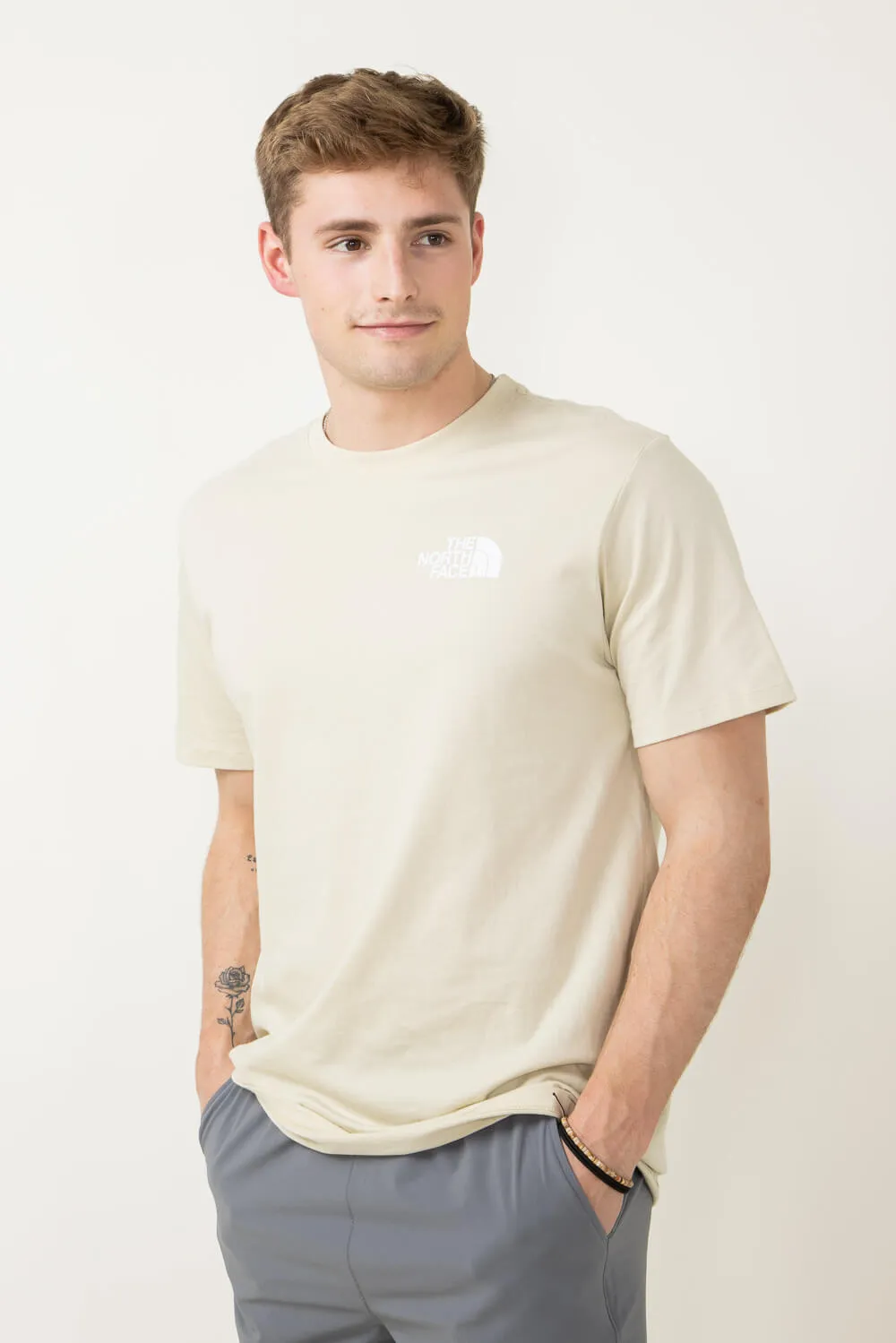 The North Face Box NSE T-Shirt for Men in Light Brown | NF0A812H-4D5 sold by Glik’s product image thumbnail 3