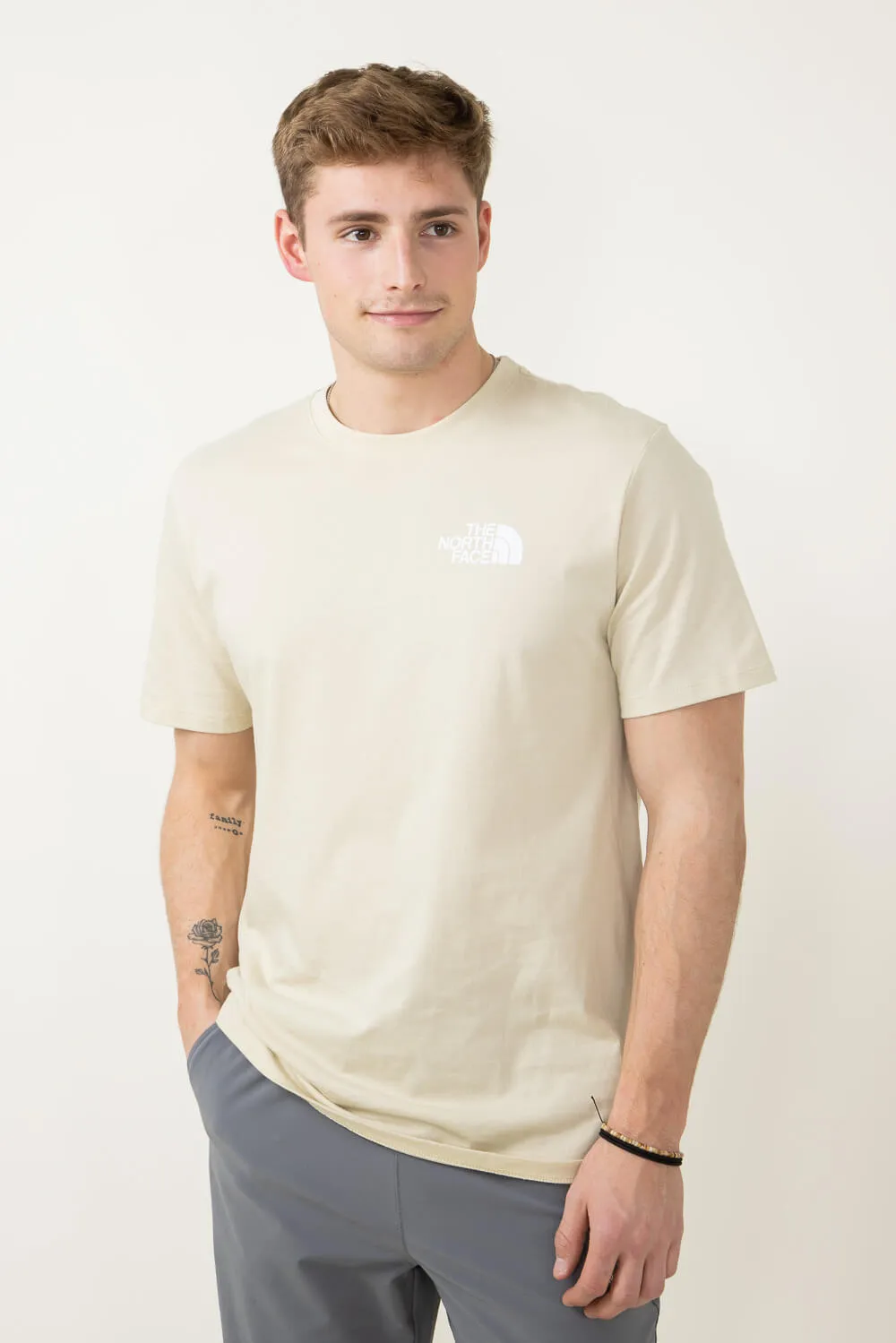 The North Face Box NSE T-Shirt for Men in Light Brown | NF0A812H-4D5 sold by Glik’s product image thumbnail 2