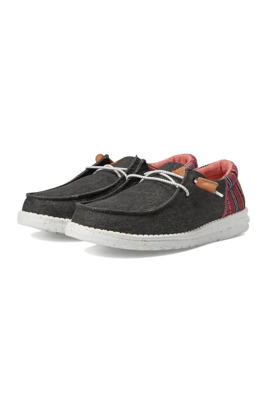 HEYDUDE Women’s Wendy Funk Baja Shoes in Black | 40407-001 sold by Glik’s