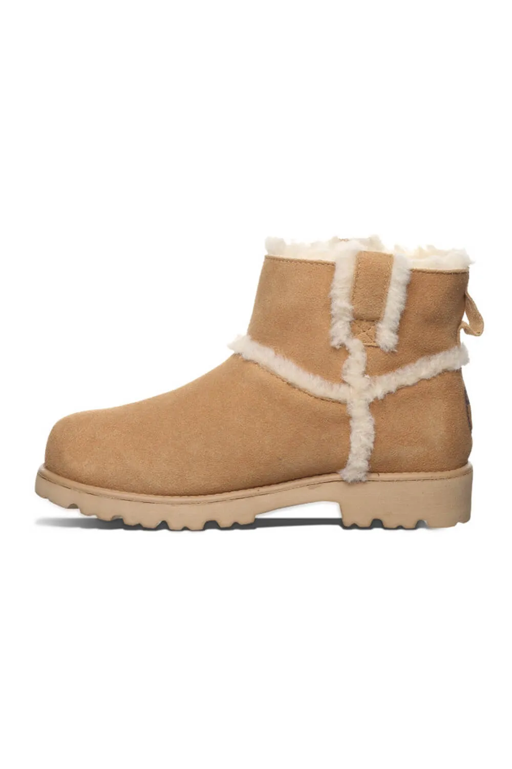 Bearpaw Willow Short Booties for Women in Brown | 3019W-243 ICED COFFEE sold by Glik’s product image thumbnail 3