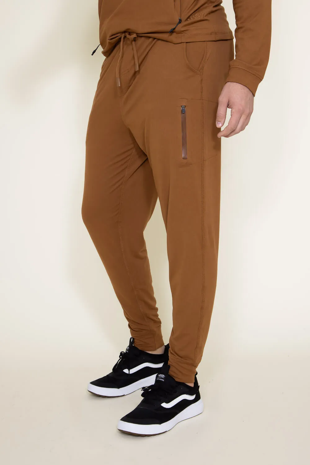 1897 Active Every Day Performance Joggers for Men in Brown | MP850-CARHARTTBROWN sold by Glik’s product image thumbnail 4